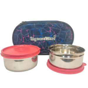 signoraware midday lunch box 2 pcs