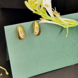 Olivia Dome Earrings By serveandshine