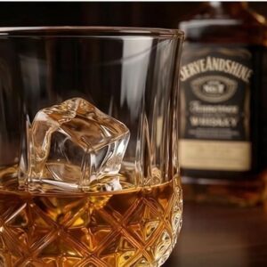 ServeandShine Heritage whisky Glass-320 ml